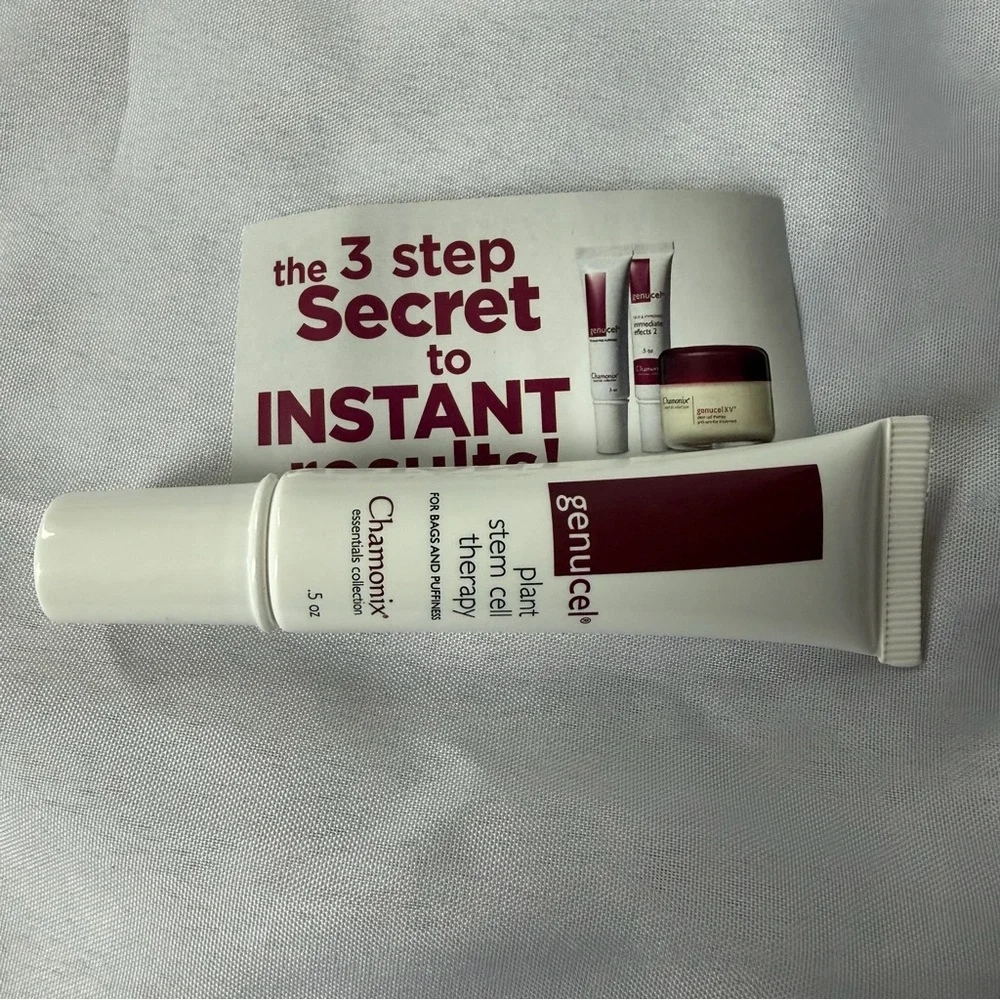 Genucel Plant Stem Cell Therapy Eye Bags Puffiness .5 oz New In Box